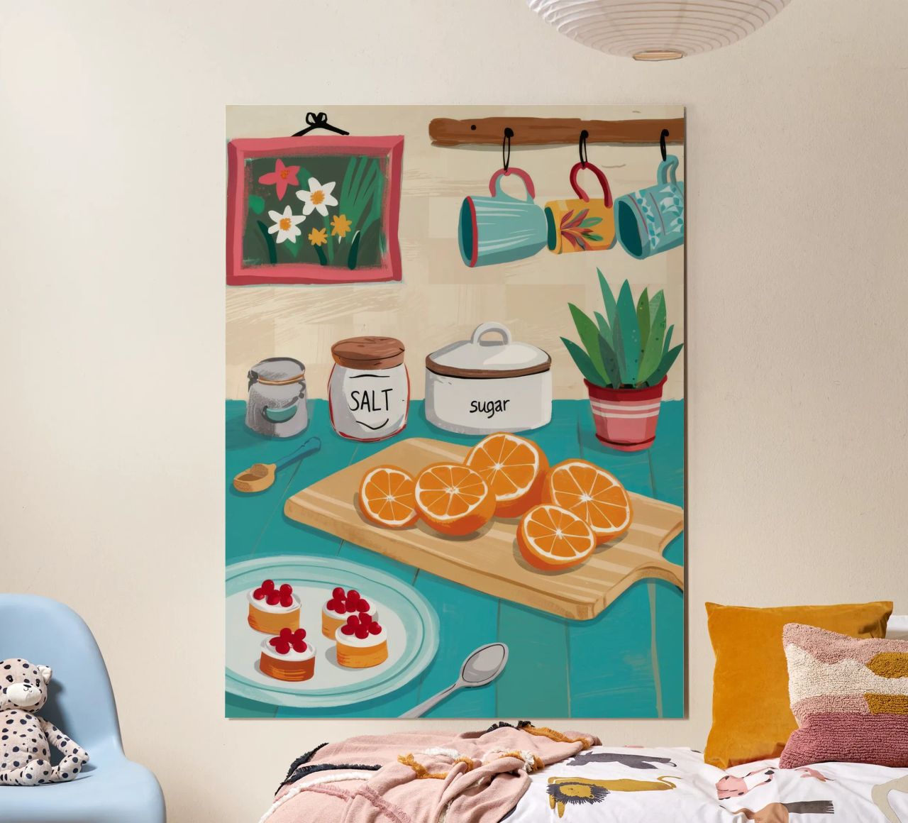 Tartinade de zeste du matin poster de Lumi Eyes