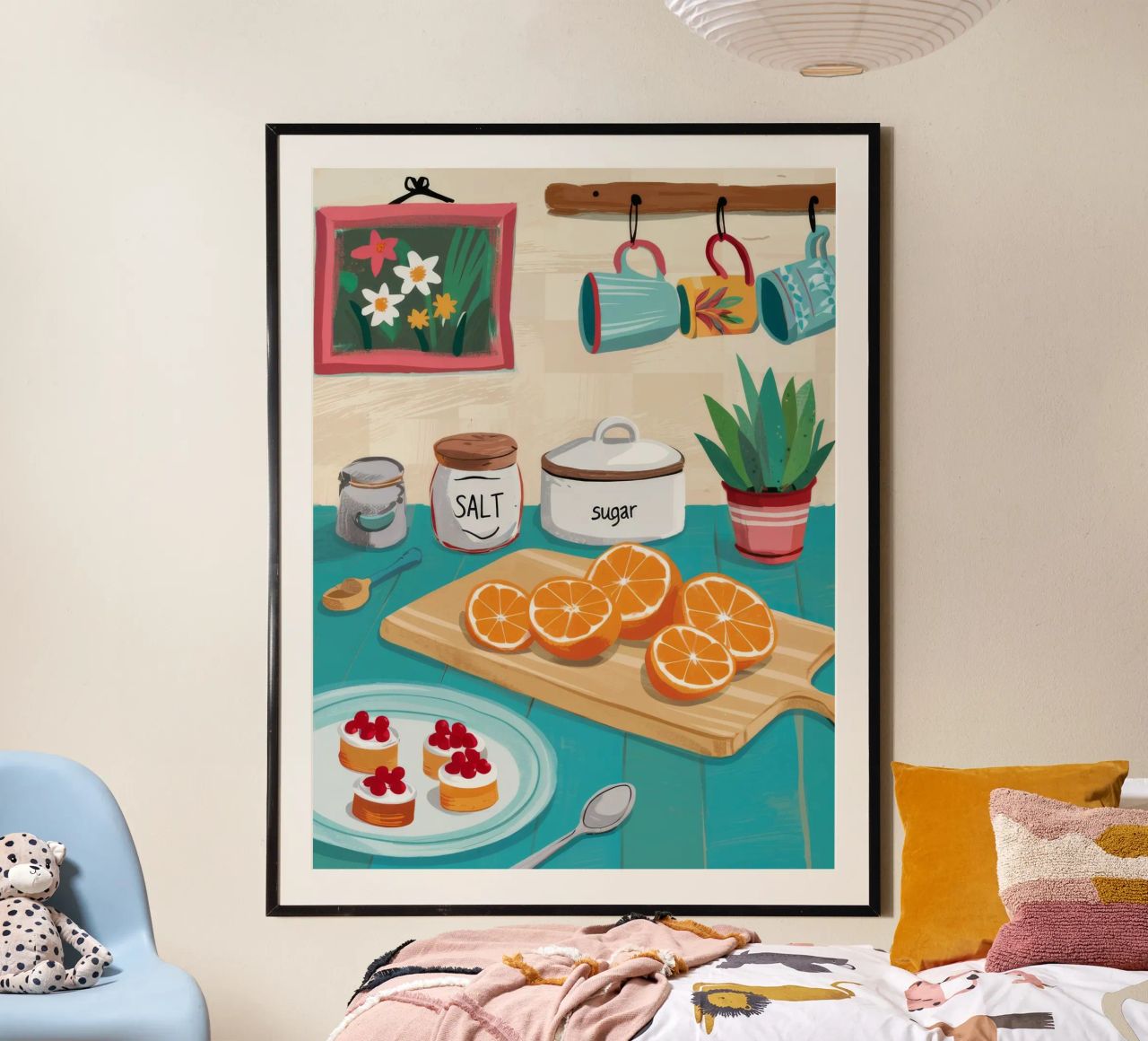 Tartinade de zeste du matin poster de Lumi Eyes