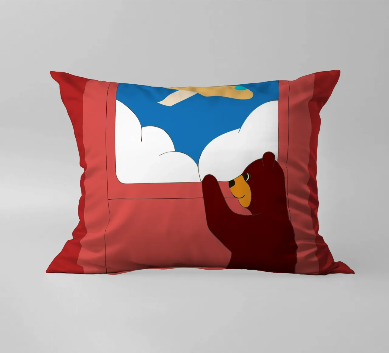 Orso su un aereo cuscino da OUR SHOP