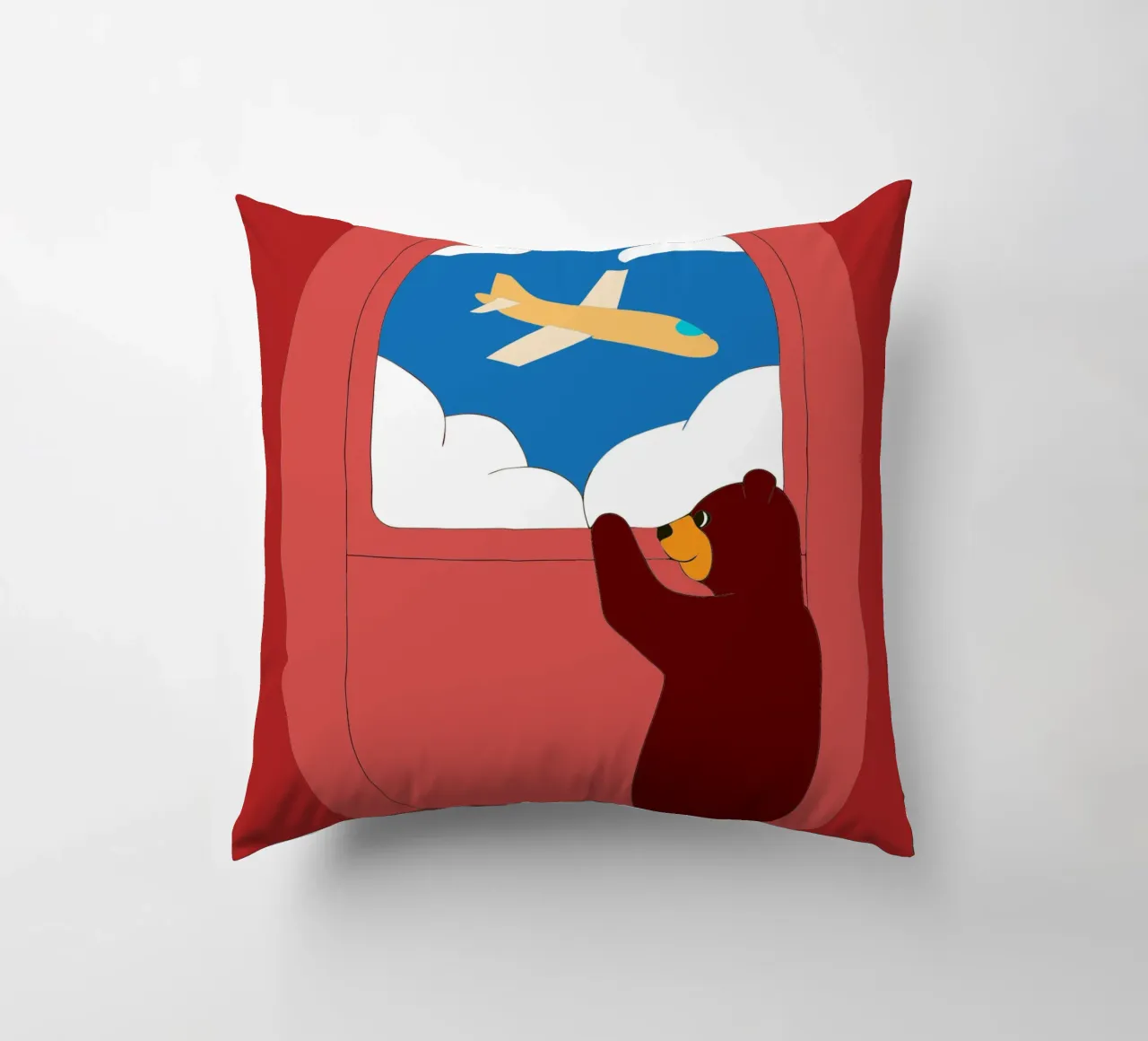 Orso su un aereo cuscino da OUR SHOP