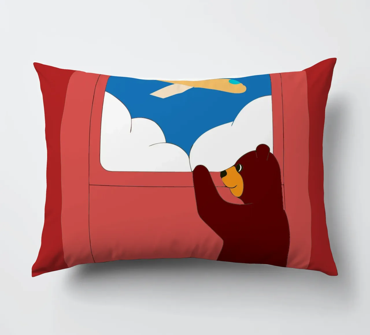 Orso su un aereo cuscino da OUR SHOP
