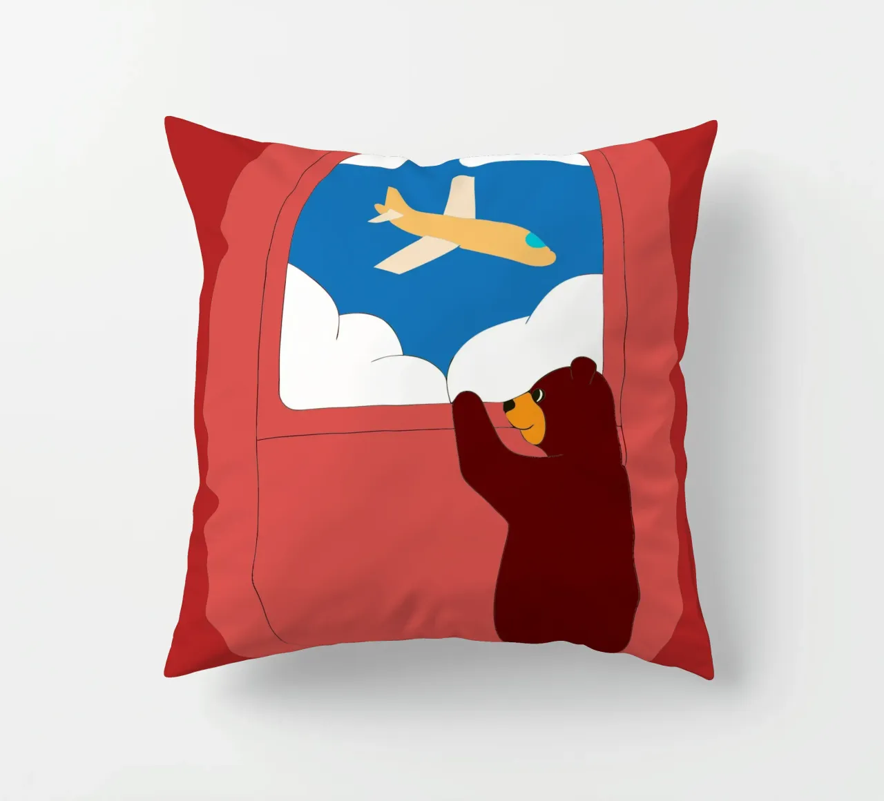 Orso su un aereo cuscino da OUR SHOP