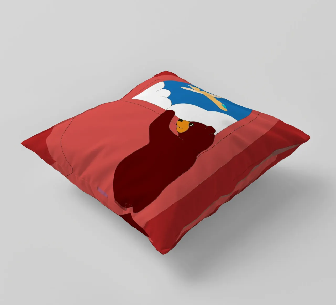 Orso su un aereo cuscino da OUR SHOP