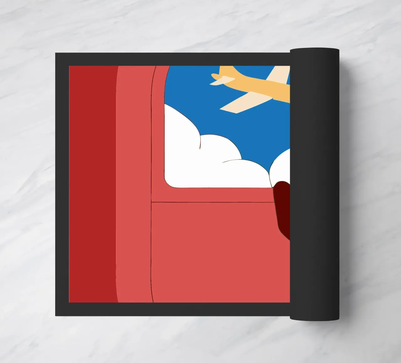 Orso su un aereo zerbino da OUR SHOP