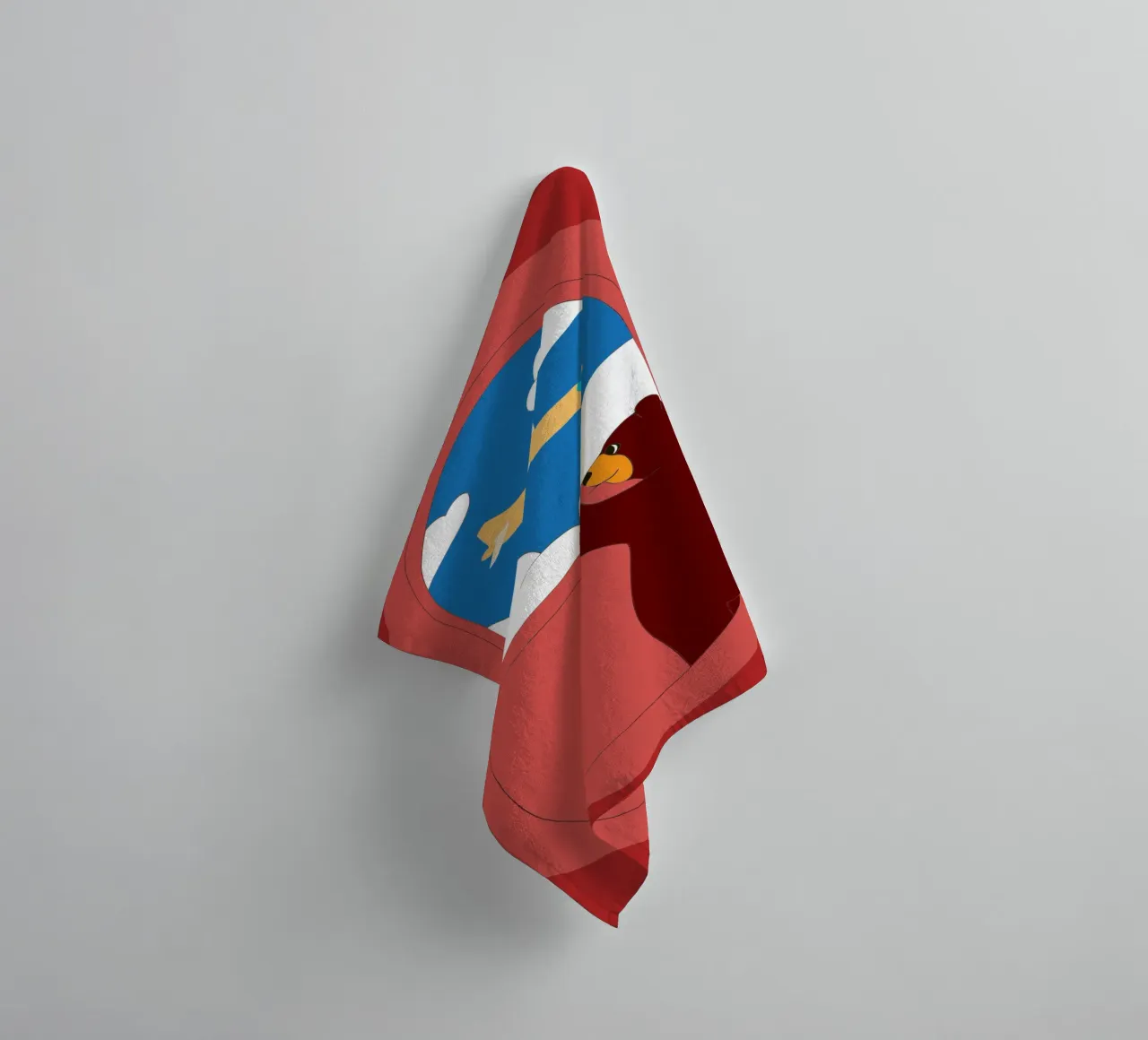 Orso su un aereo asciugamano da bagno da OUR SHOP