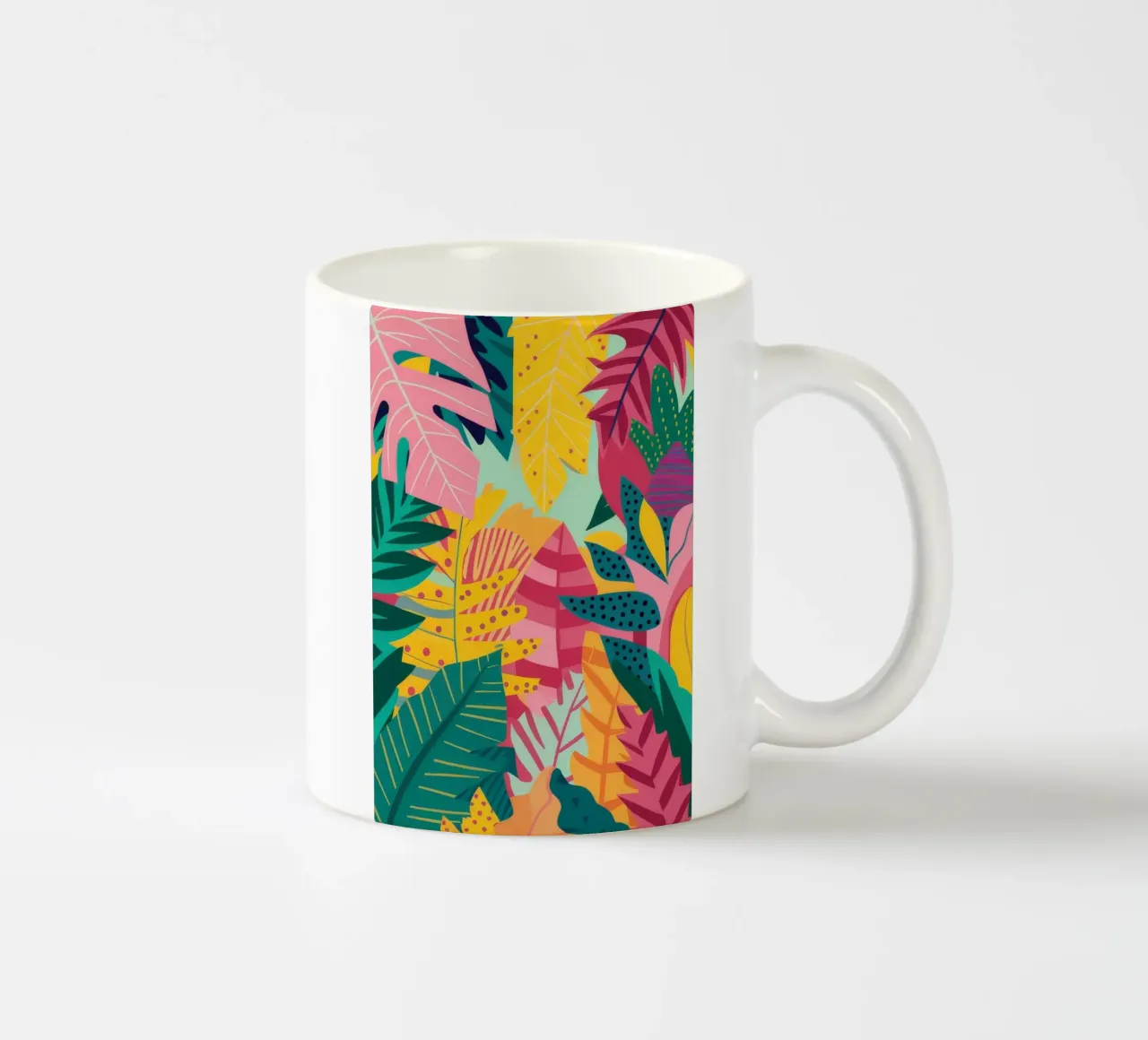 Flora Stripe Vivid tazza in ceramica da Lumi Eyes