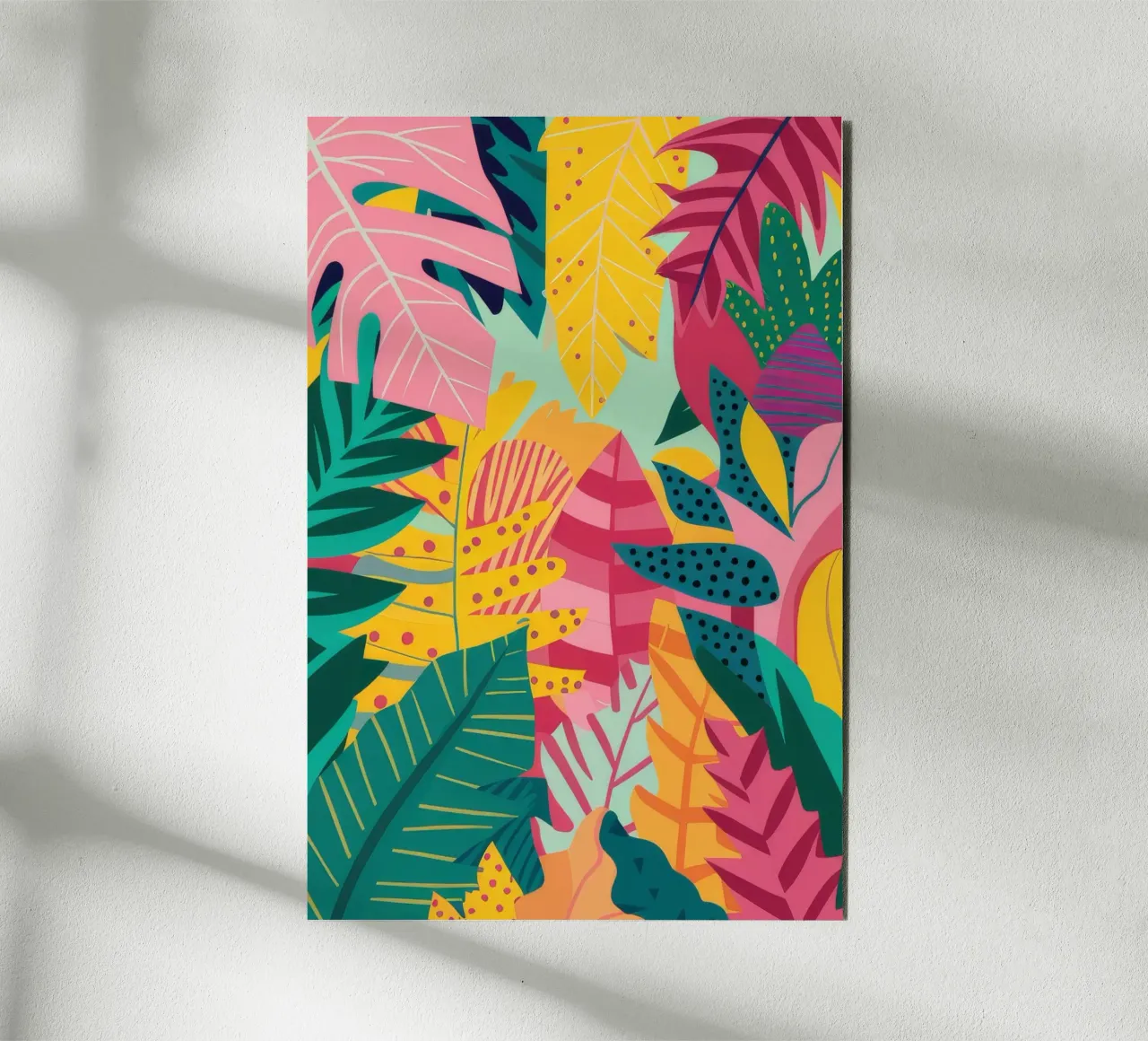 Flora Stripe Vivid alluminio dibond da Lumi Eyes