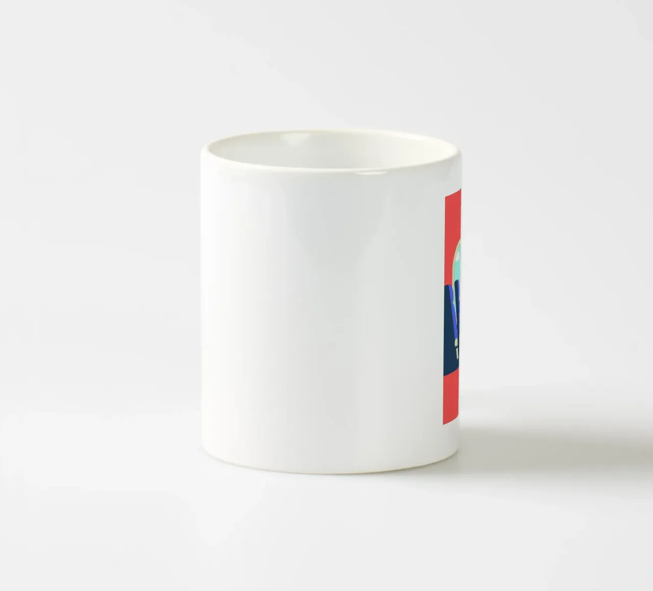 L'orso getta la spazzatura tazza in ceramica da OUR SHOP