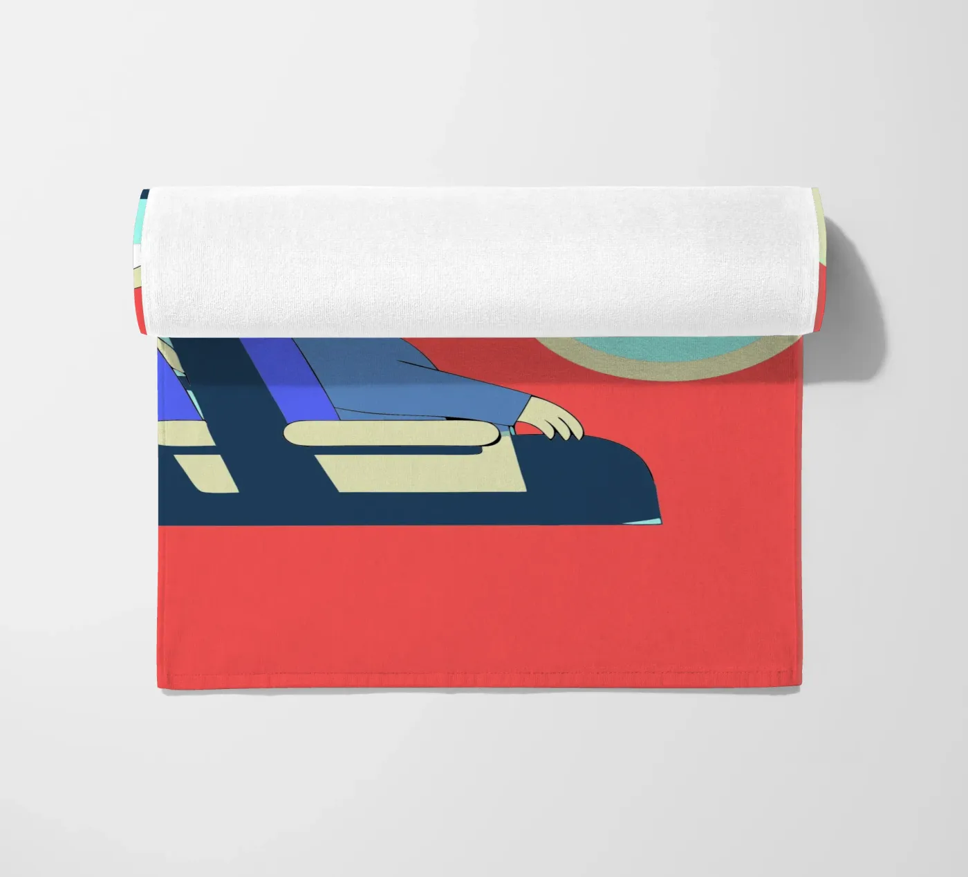 Bear Throws Trash serviette de plage de OUR SHOP