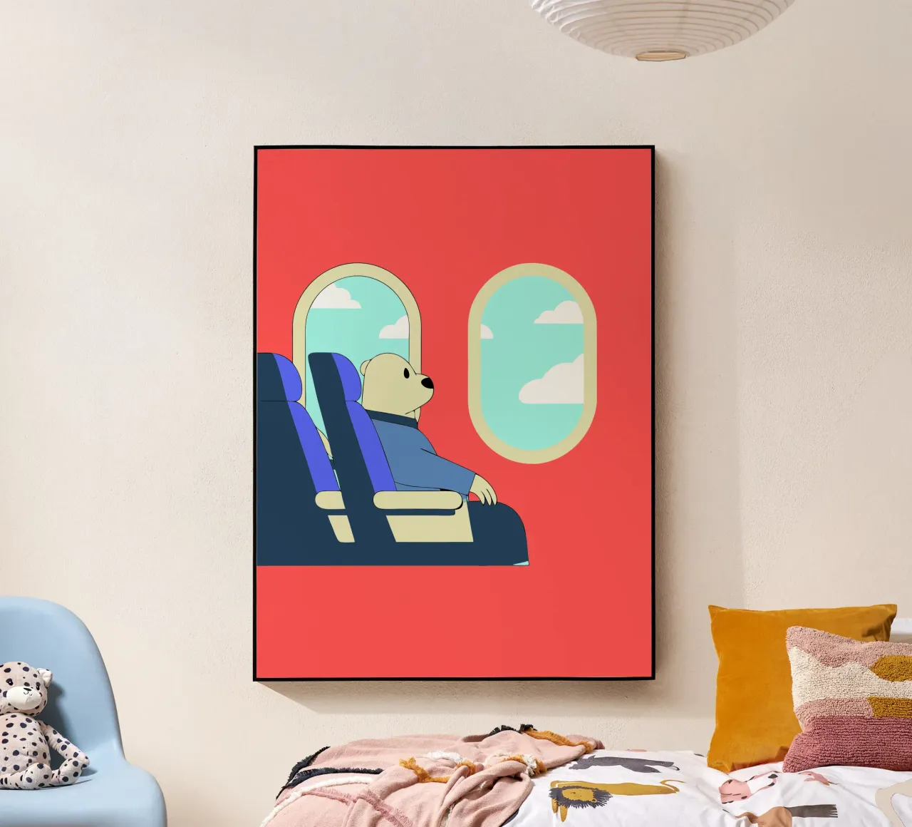 Bear Throws Trash plexiglass da OUR SHOP