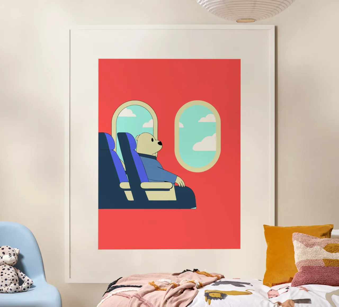 L'orso getta la spazzatura poster da OUR SHOP