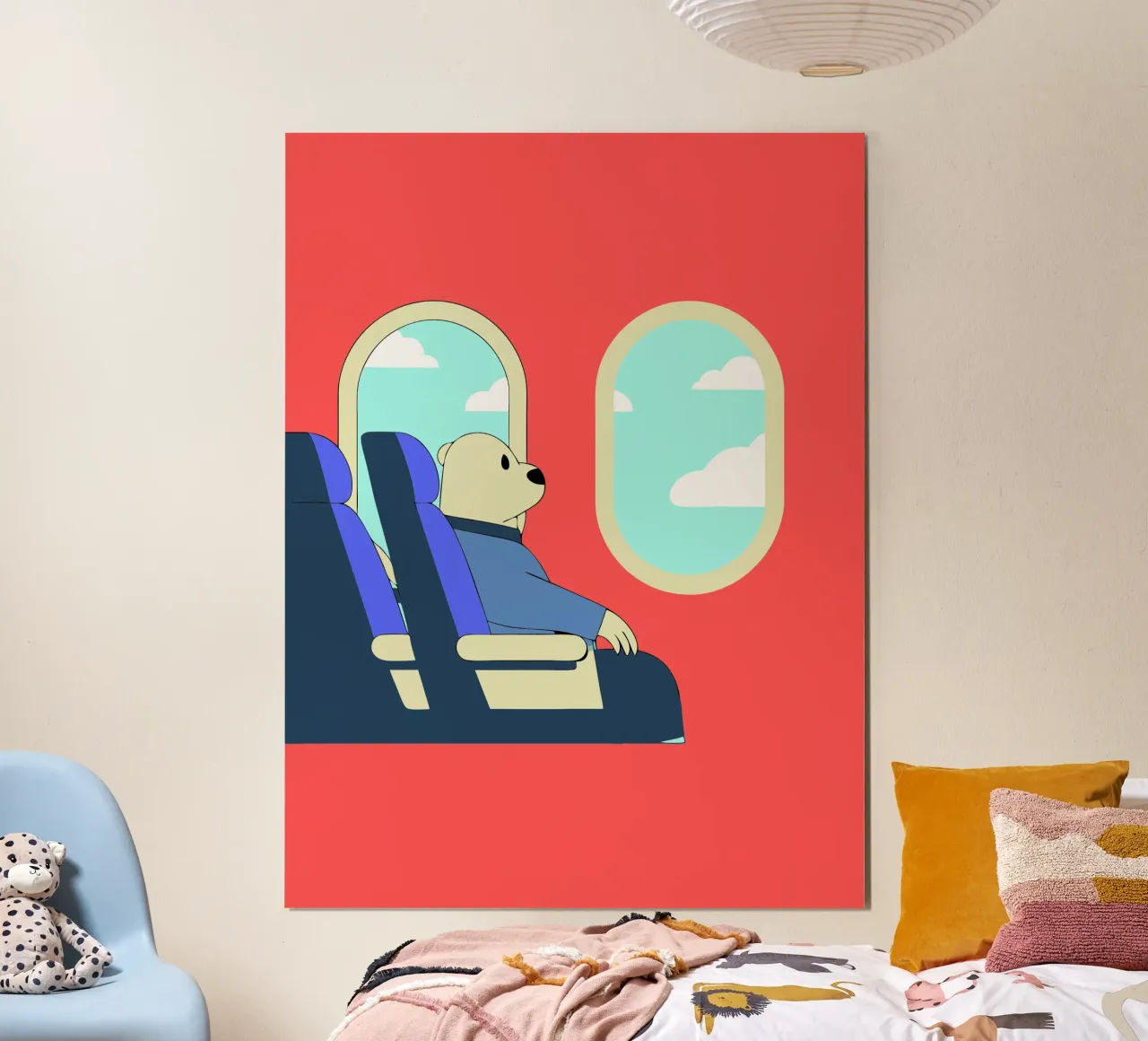 L'orso getta la spazzatura poster da OUR SHOP