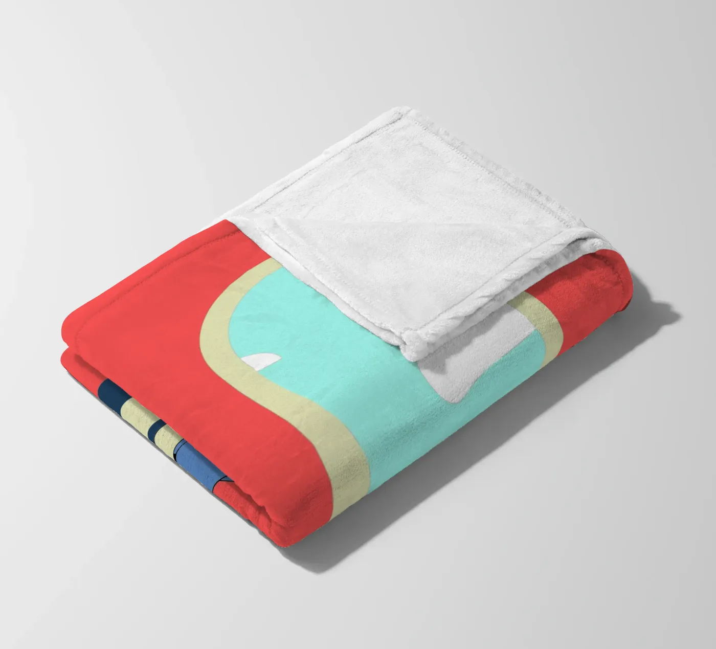 Bear Throws Trash Fleecedecke von OUR SHOP