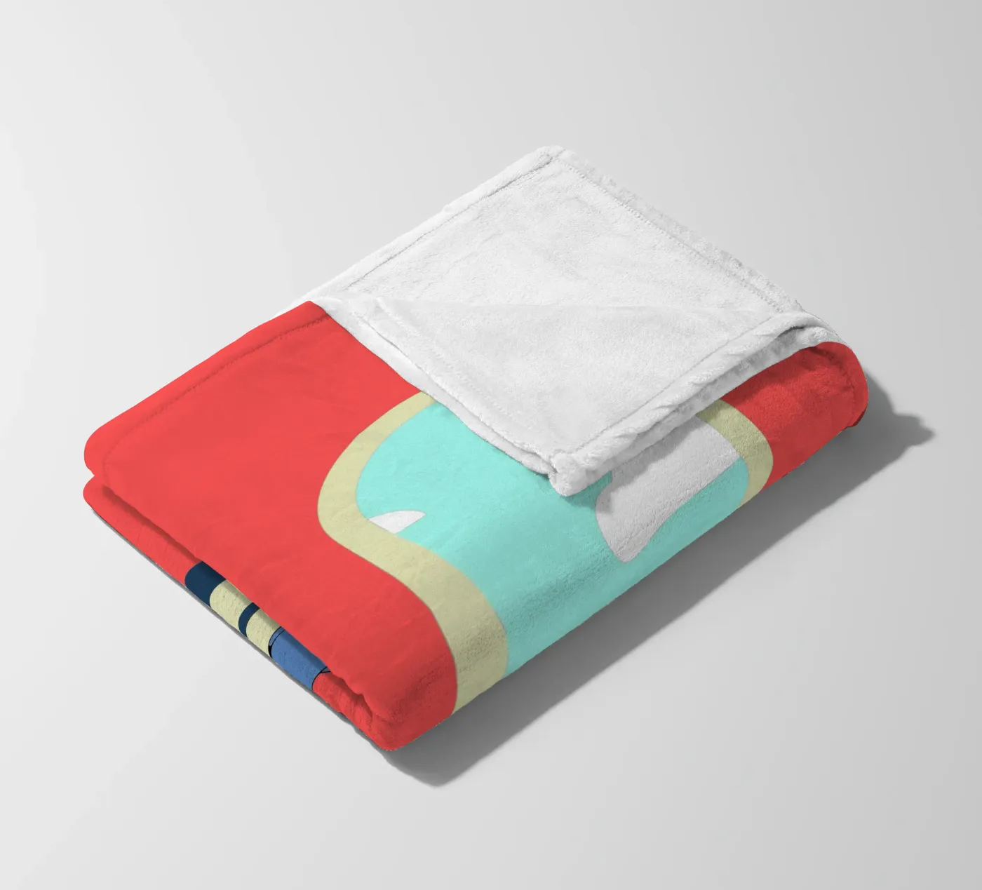 Bear Throws Trash Fleecedecke von OUR SHOP