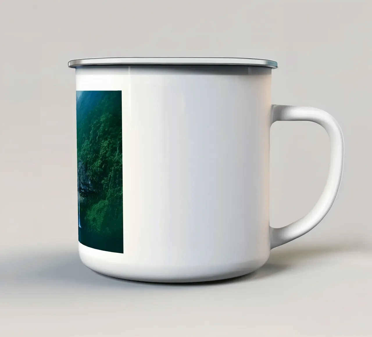 Deconstructed #01: Svartifoss, Iceland tazza in smalto da zenitt