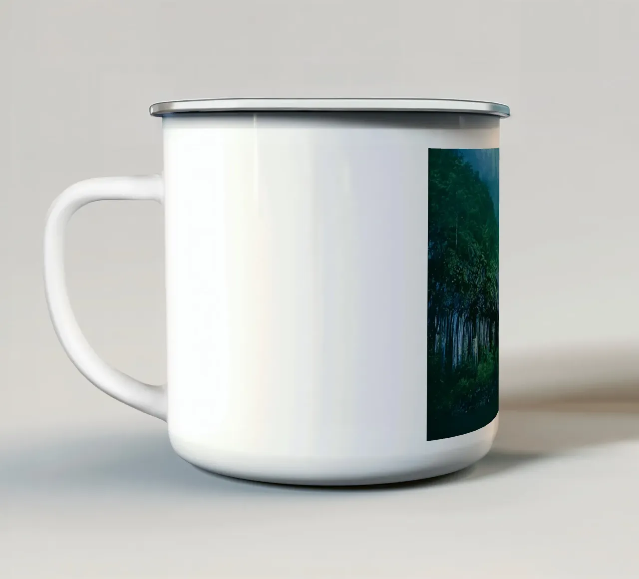 Deconstructed #01: Svartifoss, Iceland tazza in smalto da zenitt
