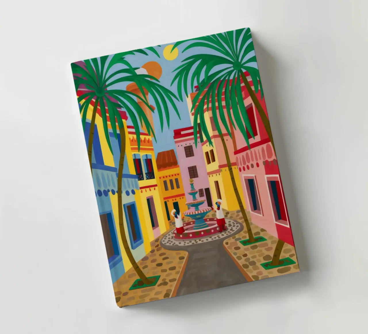 Cobbled Path Bloom notebook by Lumi Eyes