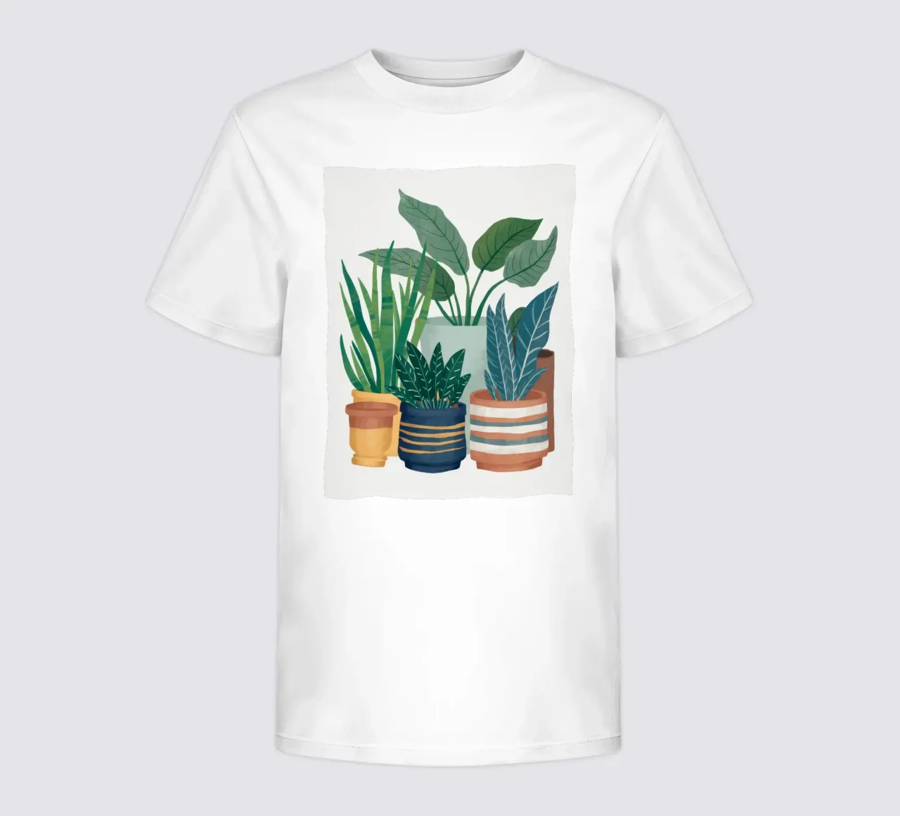 Potted Green Harmony kids t-shirt by Lumi Eyes