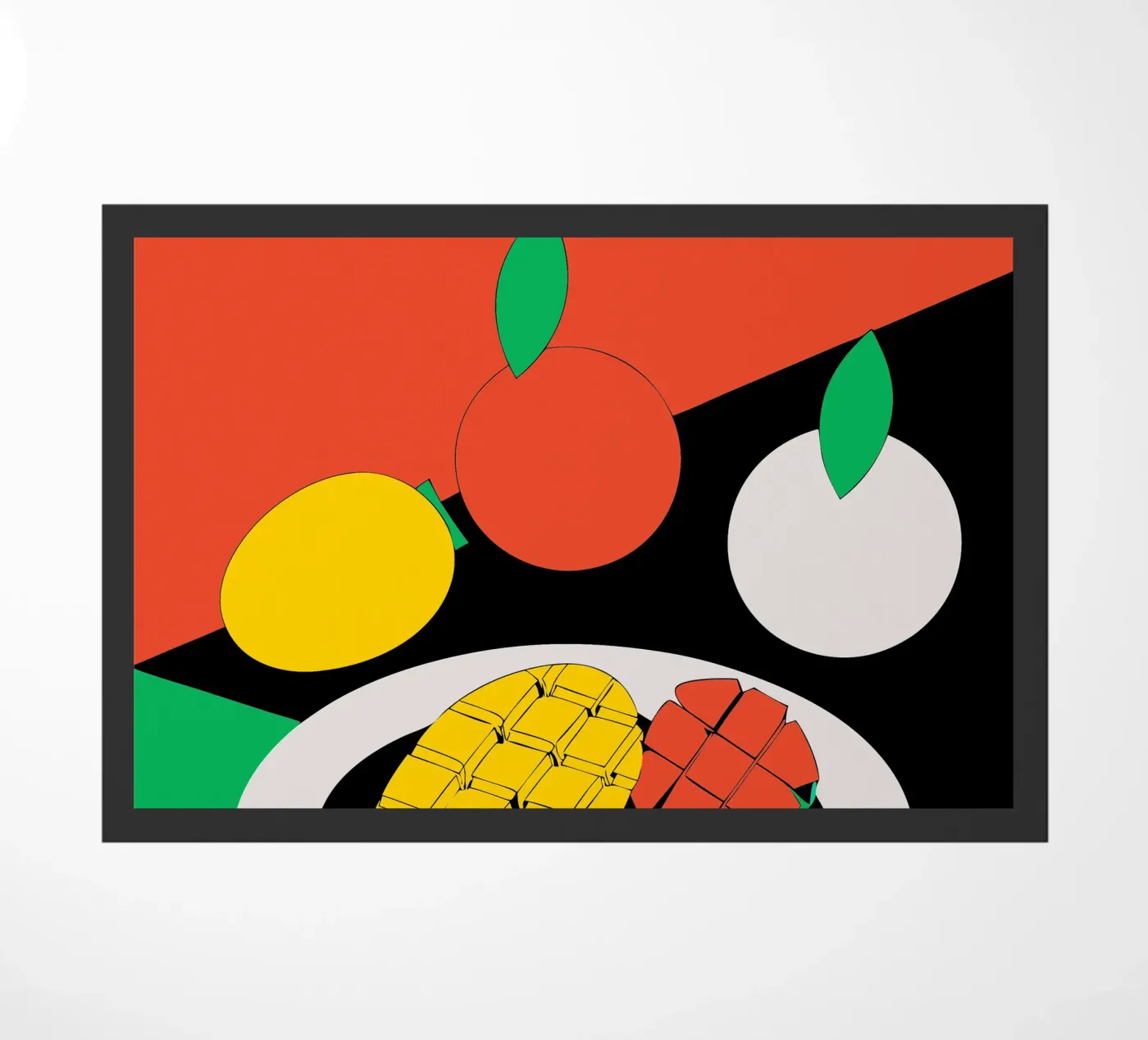 Fruits doormat by OUR SHOP