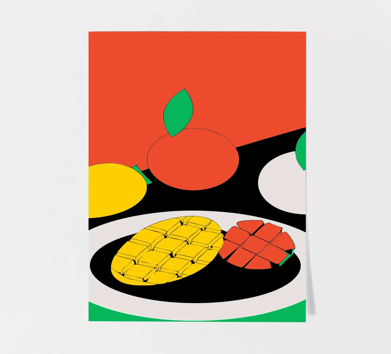 Fruits sticker sheet by OUR SHOP