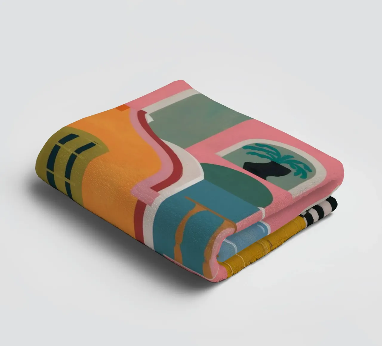 Carnival Facade Maze towel by Stone Patina