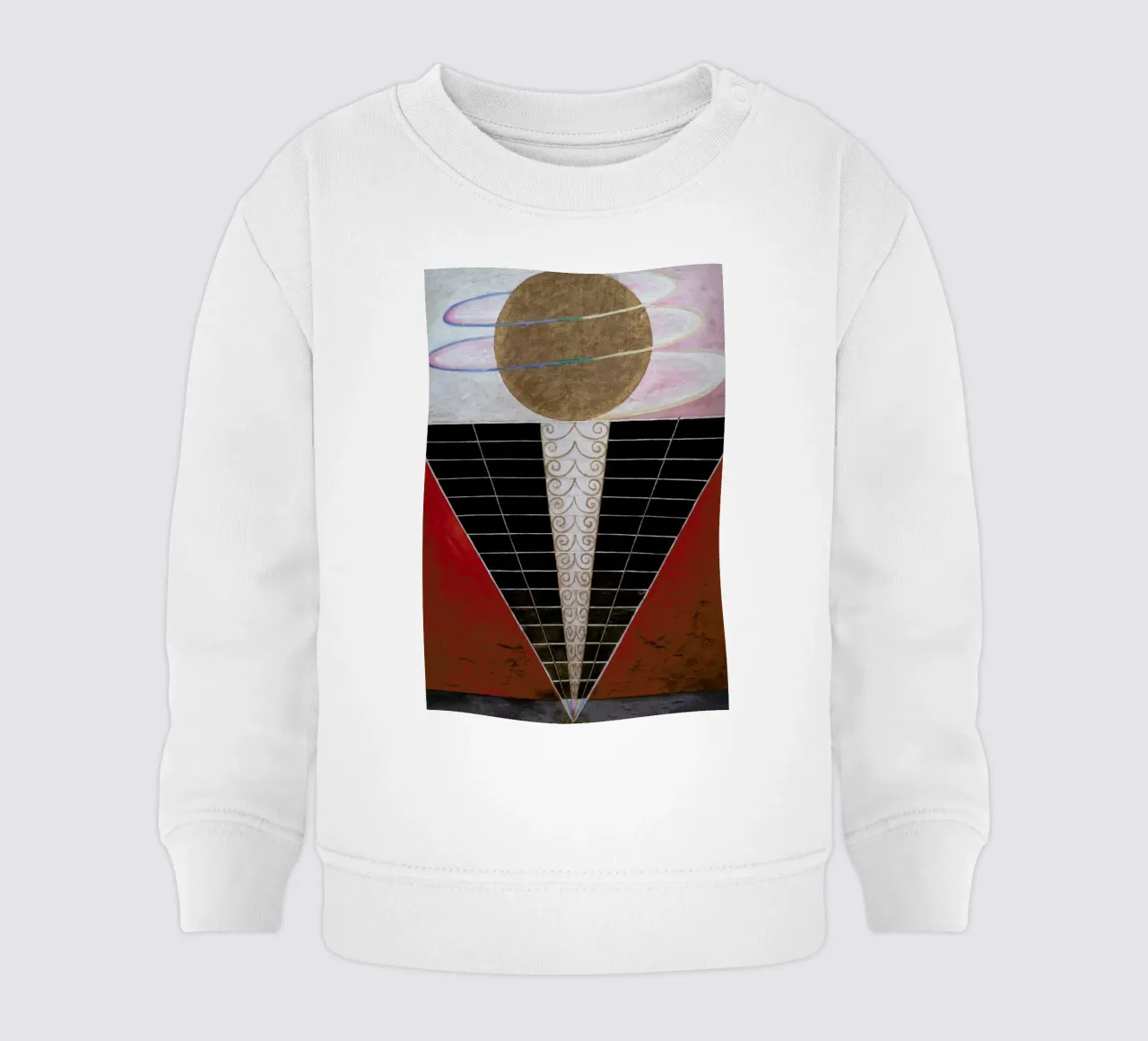 Hilma af Klint - Altarpiece, No. 2 III felpa neonato da Vintage by JUNIQE