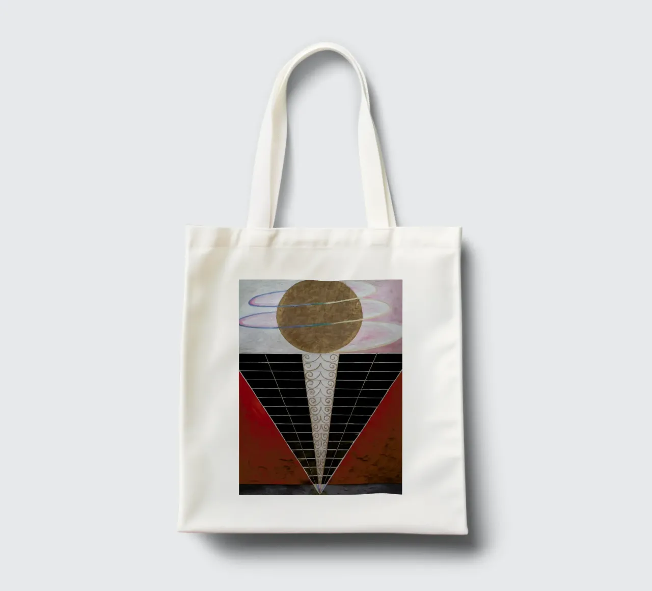 Hilma af Klint - Altarpiece, No. 2 III borsa in juta da Vintage by JUNIQE