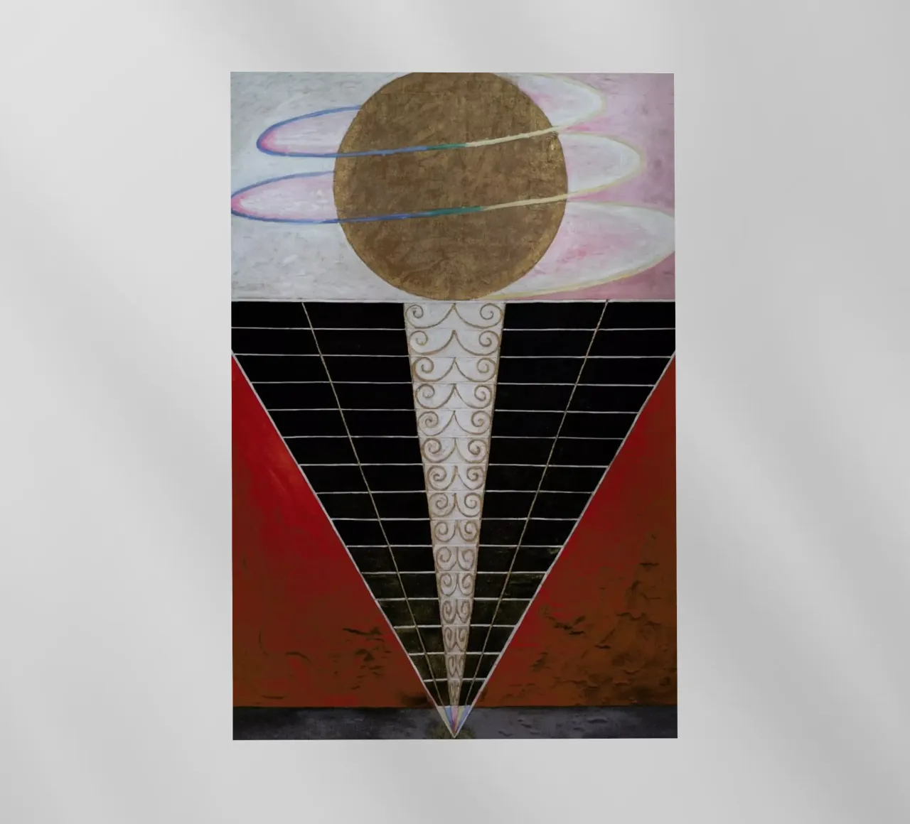 Hilma af Klint - Altarpiece, No. 2 III pellicola backlit da Vintage by JUNIQE