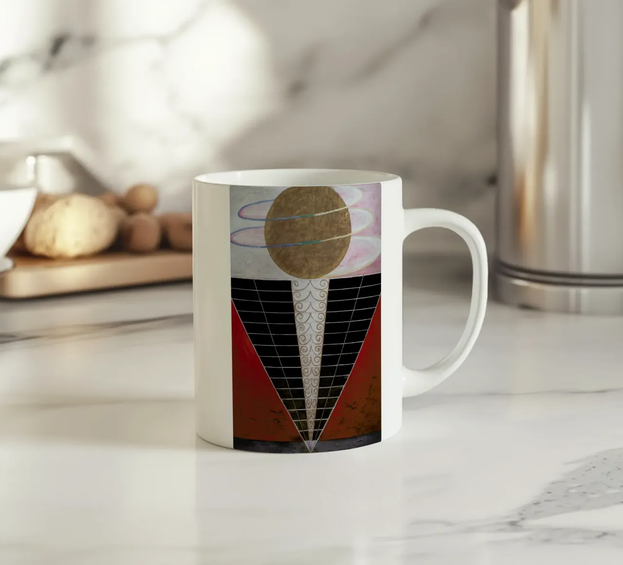 Hilma af Klint - Altarpiece, No. 2 III Keramik Tasse von Vintage by JUNIQE
