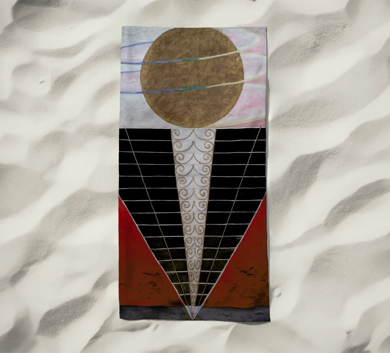 Hilma af Klint - Altarpiece, No. 2 III telo mare da Vintage by JUNIQE