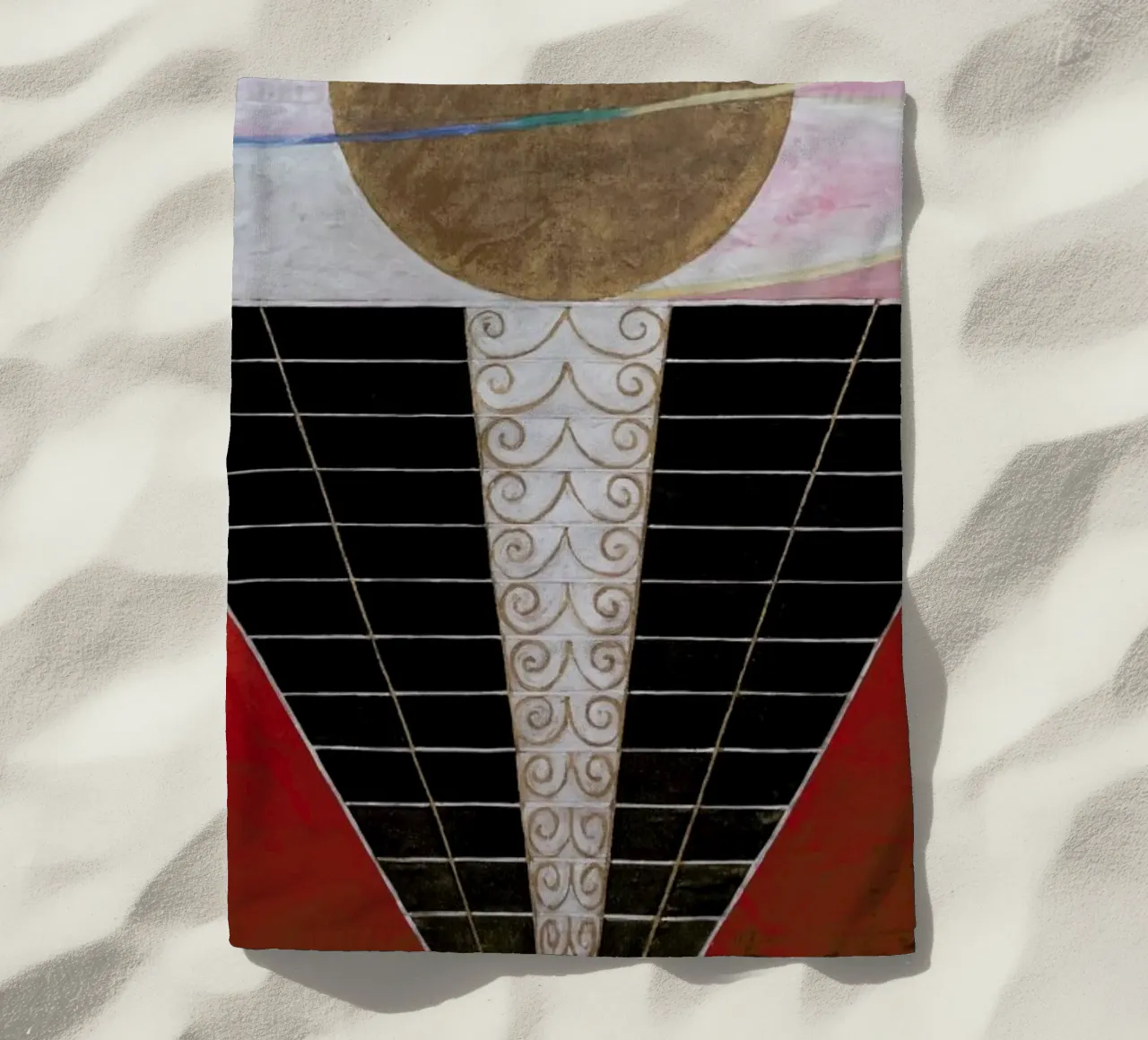 Hilma af Klint - Altarpiece, No. 2 III telo mare da Vintage by JUNIQE