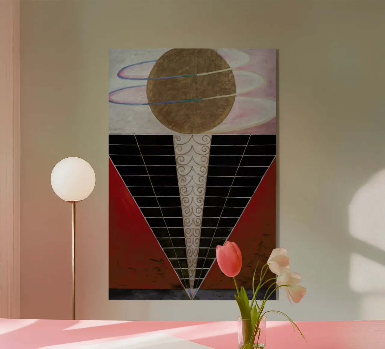 Hilma af Klint - Altarpiece, No. 2 III plexiglass da Vintage by JUNIQE