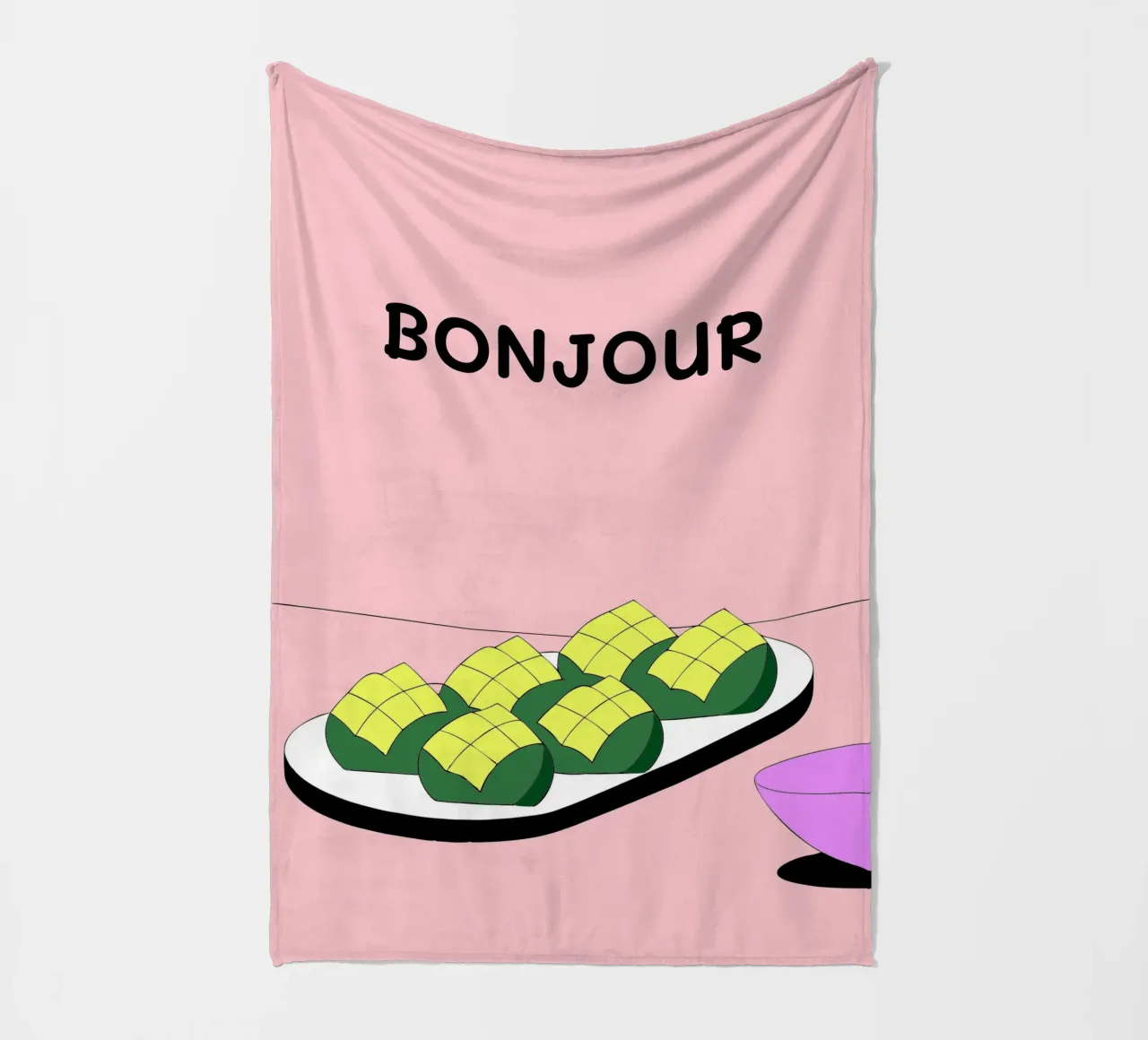 Mango fleecedeken van OUR SHOP