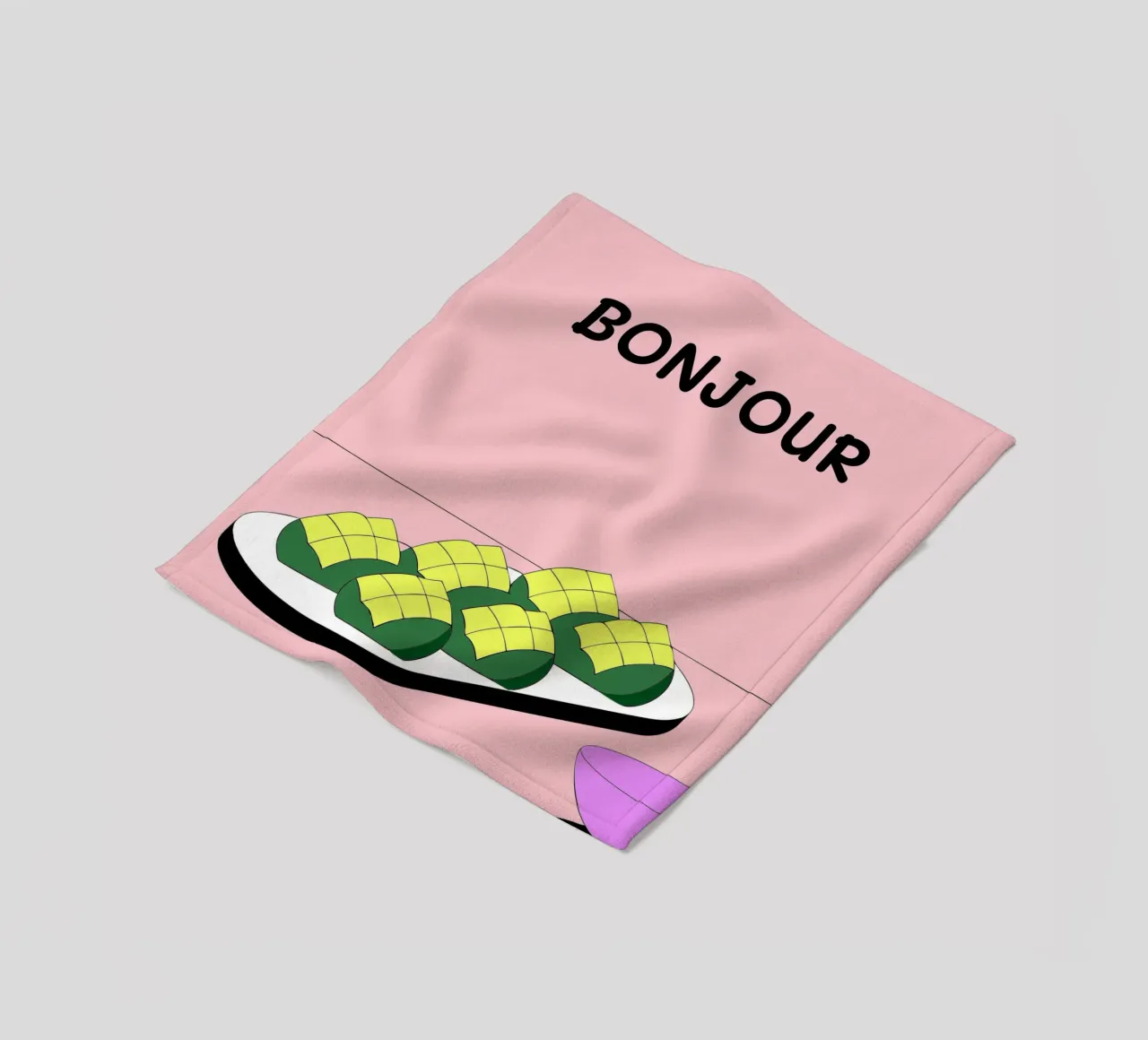 Mango fleecedeken van OUR SHOP