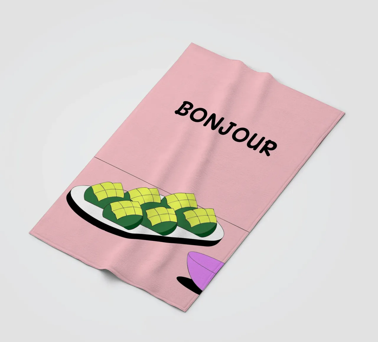 Mango fleecedeken van OUR SHOP