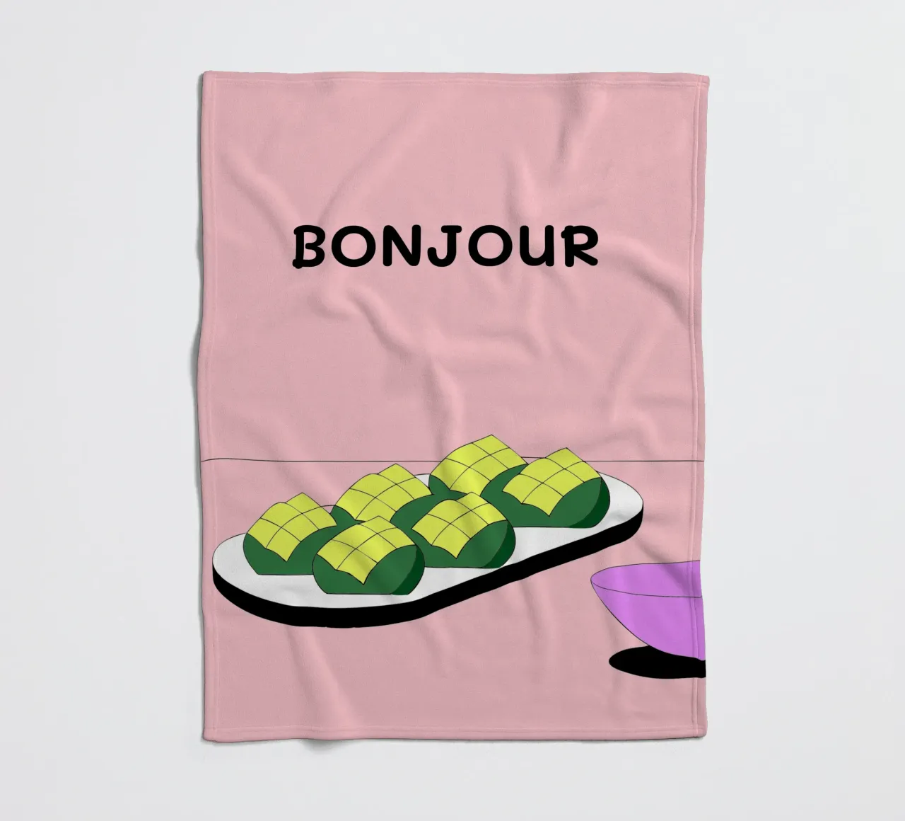 Mango fleecedeken van OUR SHOP