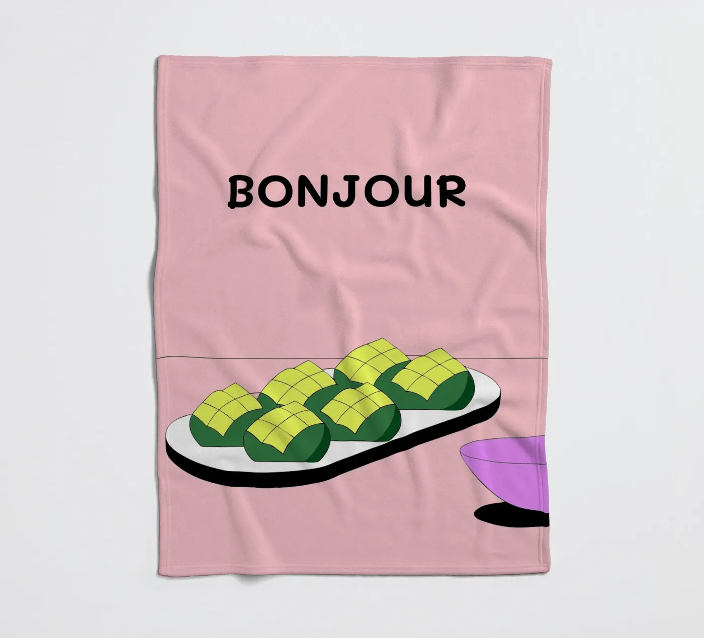 Mango Fleecedecke von OUR SHOP