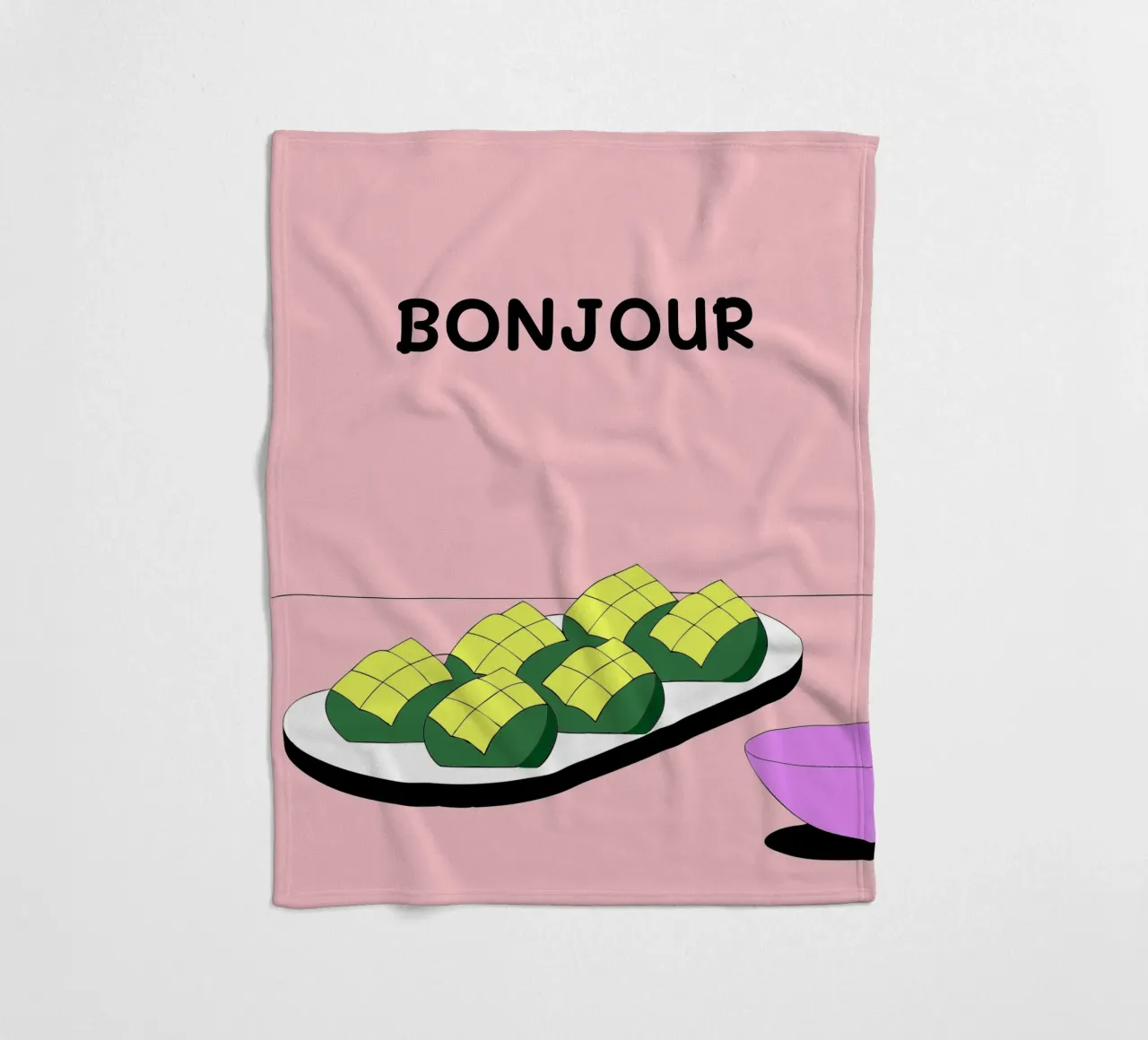 Mango Fleecedecke von OUR SHOP