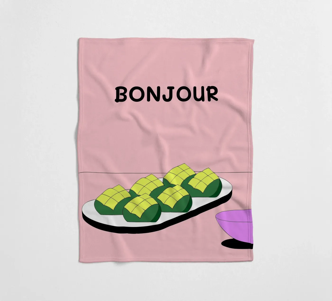 Mango Fleecedecke von OUR SHOP