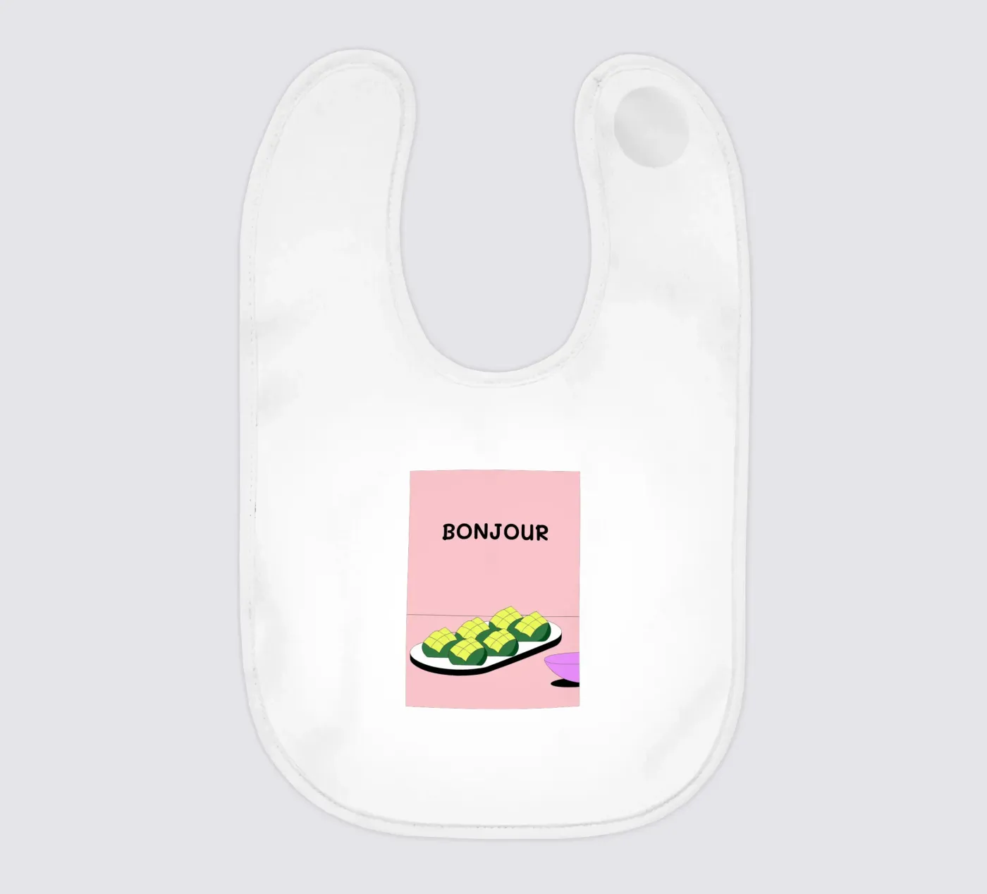 Mango baby bib by OUR SHOP
