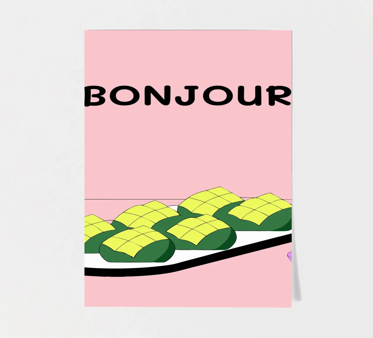 Mango sticker sheet by OUR SHOP