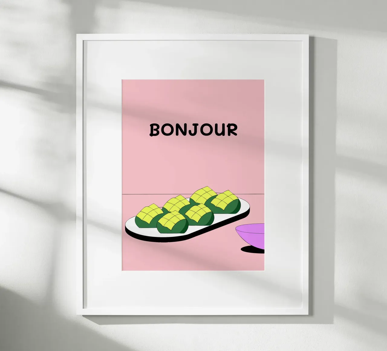 Mango poster con telaio in alluminio da OUR SHOP