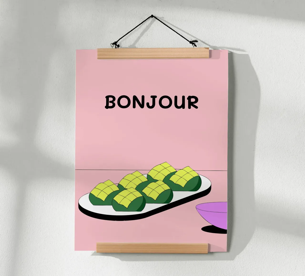 Mango poster con telaio in alluminio da OUR SHOP