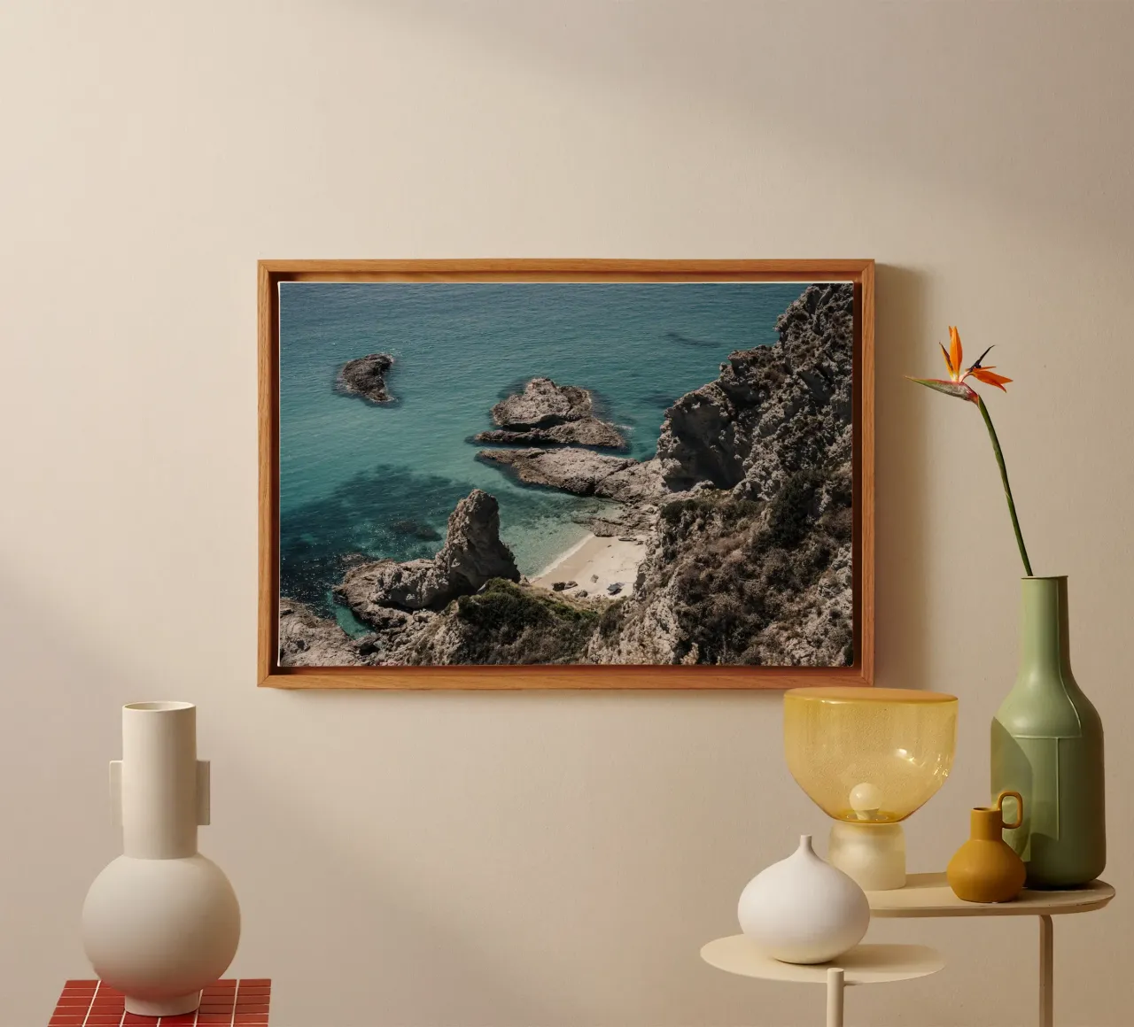 The beauty of Calabria canvas by photolovers