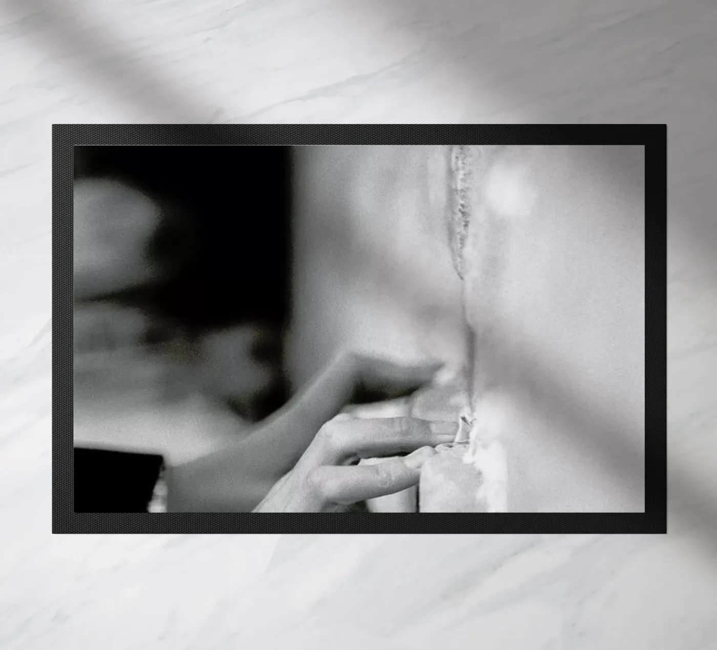 Prayer doormat by Tal Paz-Fridman