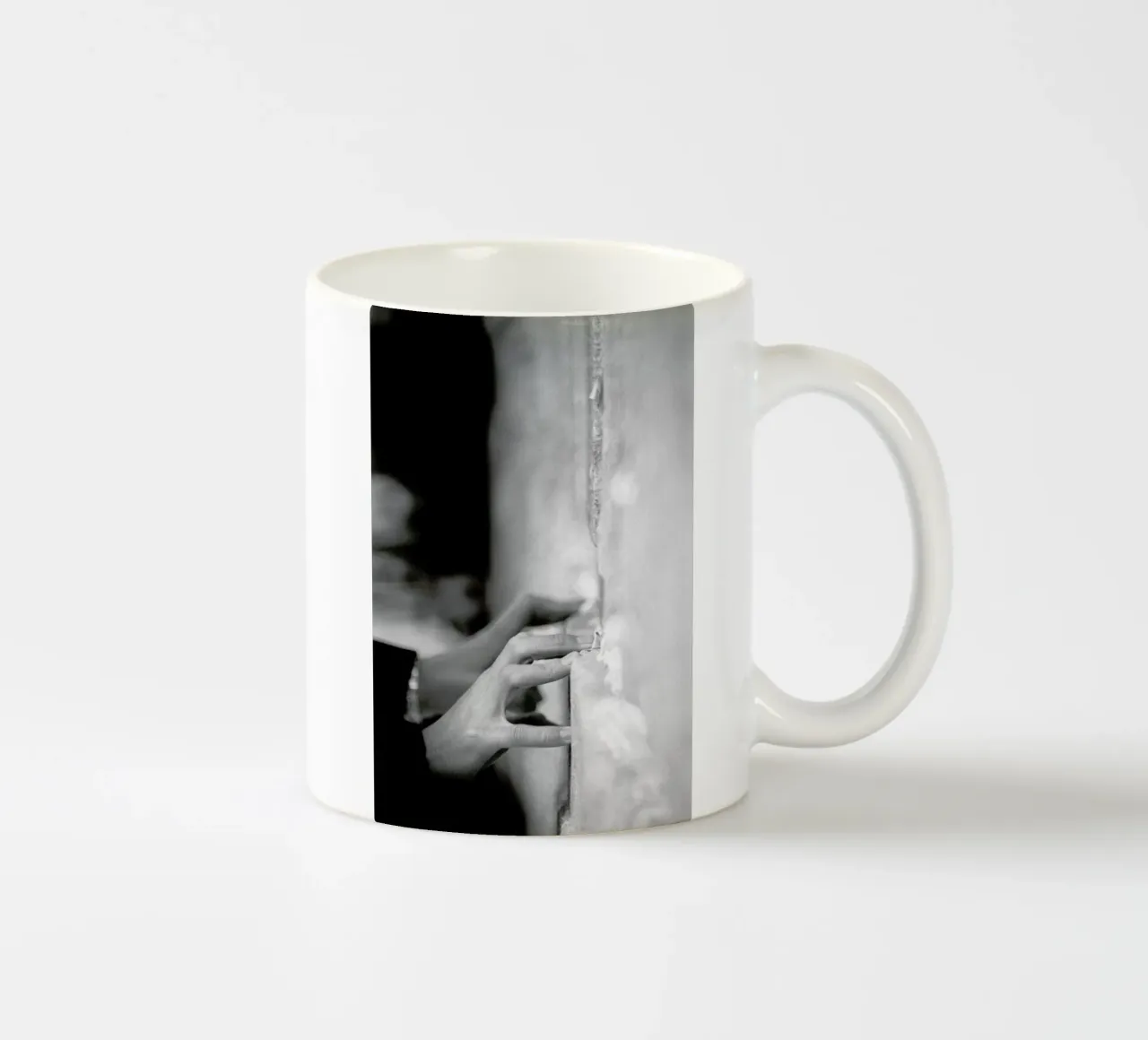Prayer ceramic mug by Tal Paz-Fridman