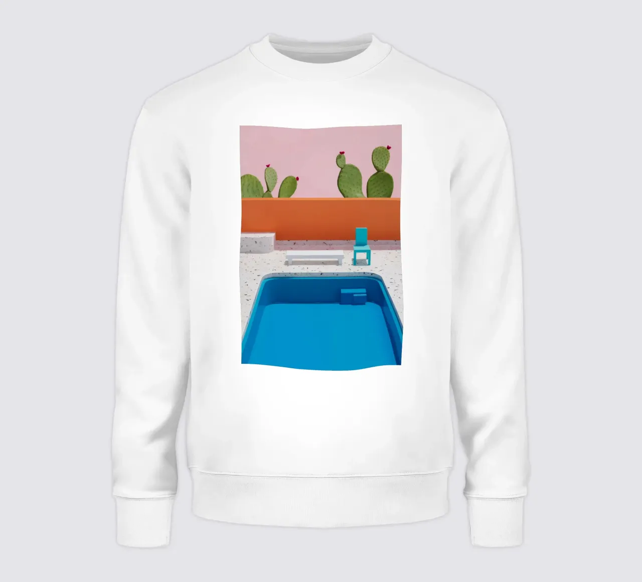 Azure Pool Quietud sudadera de Stone Patina