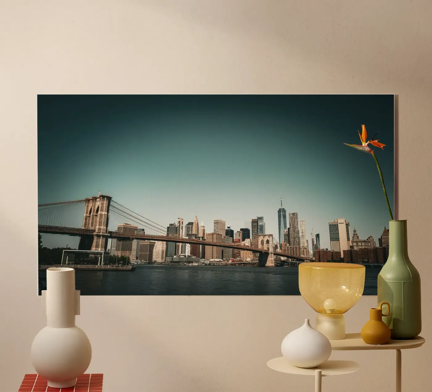 New York acrylic glass by Flo Klein Gallery