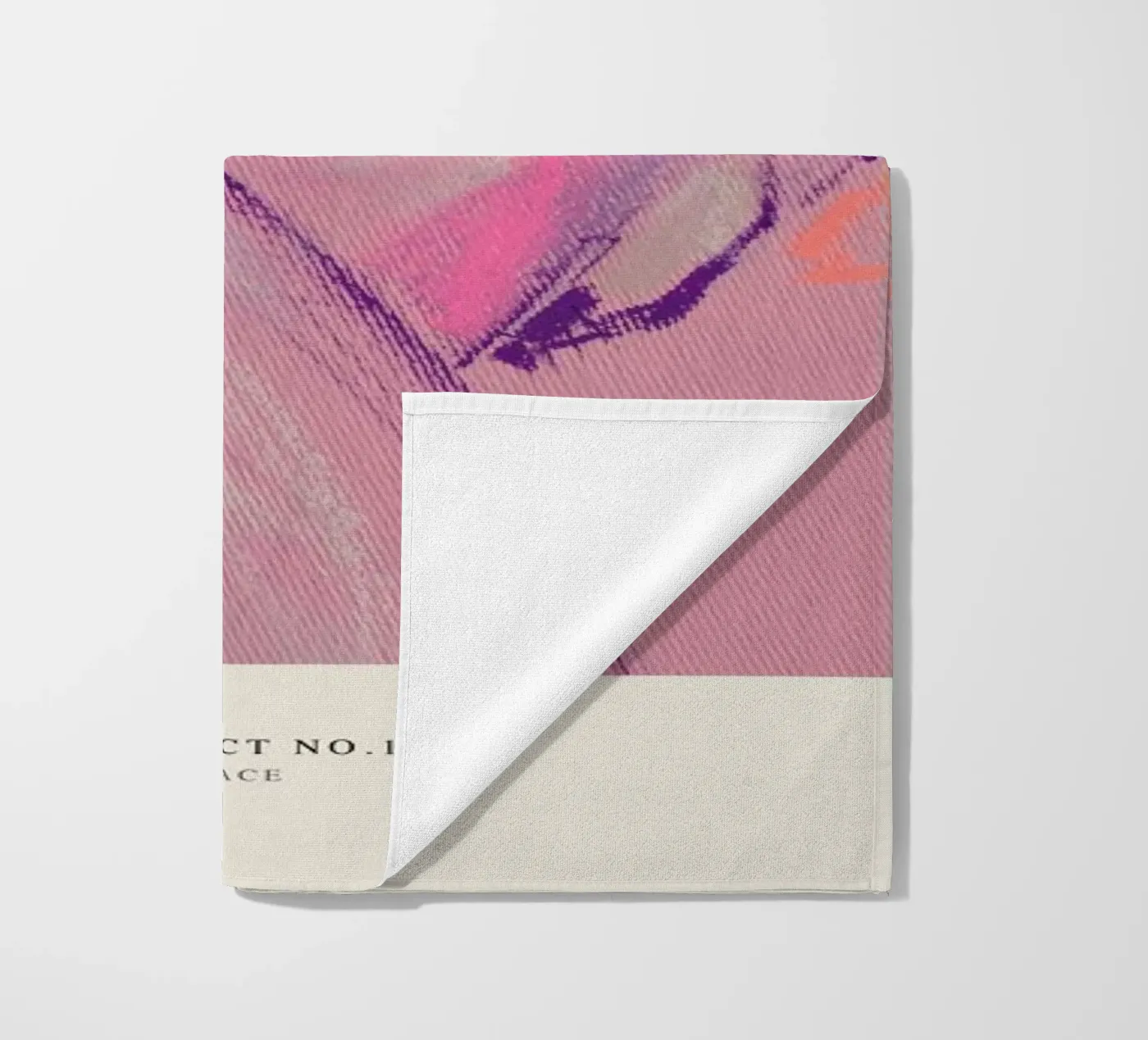 Solace Strandtuch von Graphite