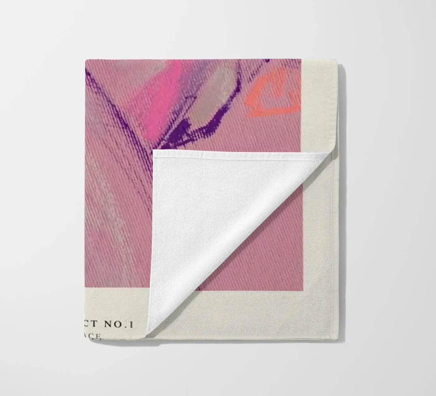 Solace Strandtuch von Graphite